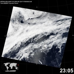 Level 1B Image at: 2305 UTC