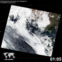 Level 1B Image at: 0105 UTC