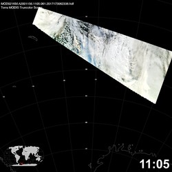 Level 1B Image at: 1105 UTC