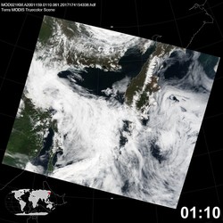 Level 1B Image at: 0110 UTC