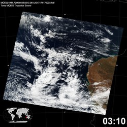 Level 1B Image at: 0310 UTC