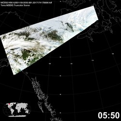 Level 1B Image at: 0550 UTC