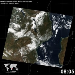 Level 1B Image at: 0805 UTC