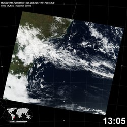 Level 1B Image at: 1305 UTC