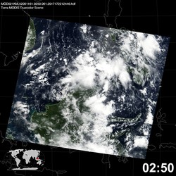 Level 1B Image at: 0250 UTC