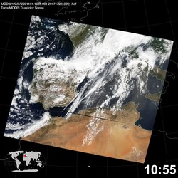 Level 1B Image at: 1055 UTC