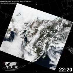 Level 1B Image at: 2220 UTC