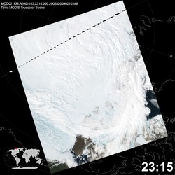 Level 1B Image at: 2315 UTC