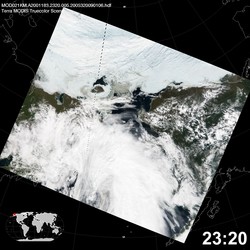 Level 1B Image at: 2320 UTC