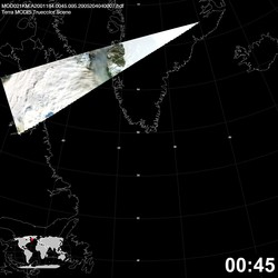 Level 1B Image at: 0045 UTC