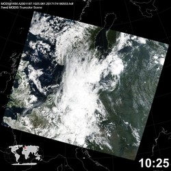 Level 1B Image at: 1025 UTC