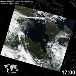 Level 1B Image at: 1700 UTC