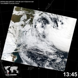 Level 1B Image at: 1345 UTC