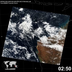 Level 1B Image at: 0250 UTC