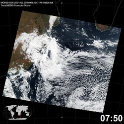 Level 1B Image at: 0750 UTC