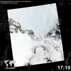 Level 1B Image at: 1710 UTC