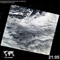 Level 1B Image at: 2105 UTC