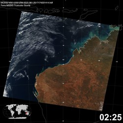 Level 1B Image at: 0225 UTC