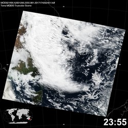 Level 1B Image at: 2355 UTC