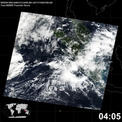 Level 1B Image at: 0405 UTC