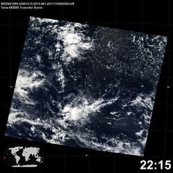 Level 1B Image at: 2215 UTC