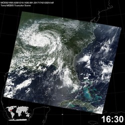 Level 1B Image at: 1630 UTC