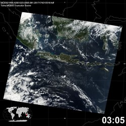 Level 1B Image at: 0305 UTC