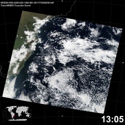 Level 1B Image at: 1305 UTC