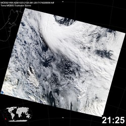 Level 1B Image at: 2125 UTC