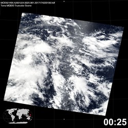 Level 1B Image at: 0025 UTC