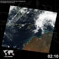 Level 1B Image at: 0210 UTC