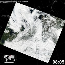 Level 1B Image at: 0805 UTC