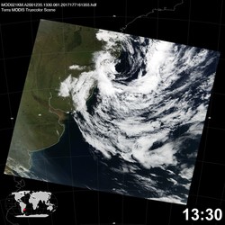 Level 1B Image at: 1330 UTC