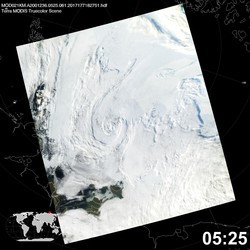 Level 1B Image at: 0525 UTC