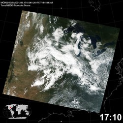 Level 1B Image at: 1710 UTC