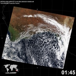 Level 1B Image at: 0145 UTC