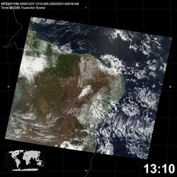 Level 1B Image at: 1310 UTC