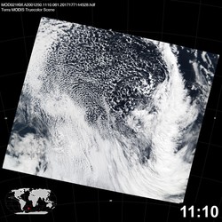 Level 1B Image at: 1110 UTC