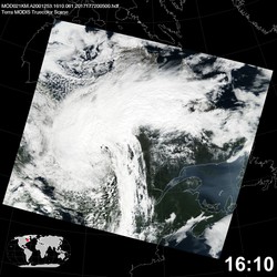 Level 1B Image at: 1610 UTC