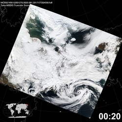 Level 1B Image at: 0020 UTC