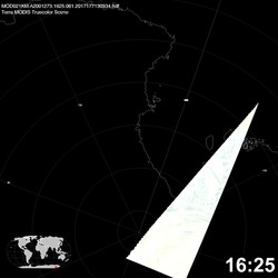 Level 1B Image at: 1625 UTC