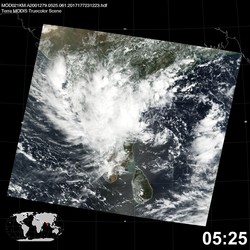 Level 1B Image at: 0525 UTC