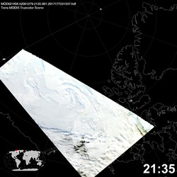 Level 1B Image at: 2135 UTC