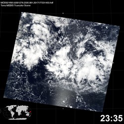 Level 1B Image at: 2335 UTC