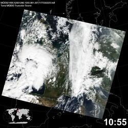 Level 1B Image at: 1055 UTC