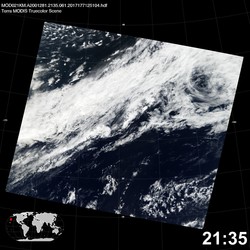 Level 1B Image at: 2135 UTC