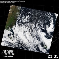 Level 1B Image at: 2335 UTC