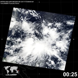 Level 1B Image at: 0025 UTC