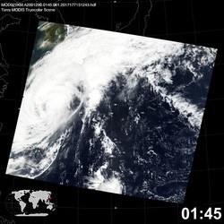 Level 1B Image at: 0145 UTC