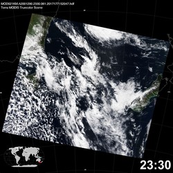 Level 1B Image at: 2330 UTC